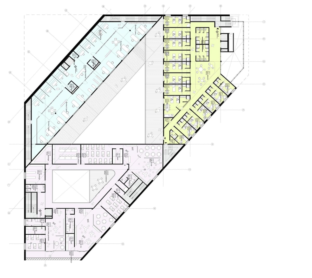 map of euraLille shopping centre 